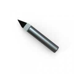 molino de extremo de la profundidad PCD de 1m m a de 3.5m m solo Diamond End Mill cristalino polivinílico