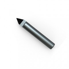 molino de extremo de la profundidad PCD de 1m m a de 3.5m m solo Diamond End Mill cristalino polivinílico