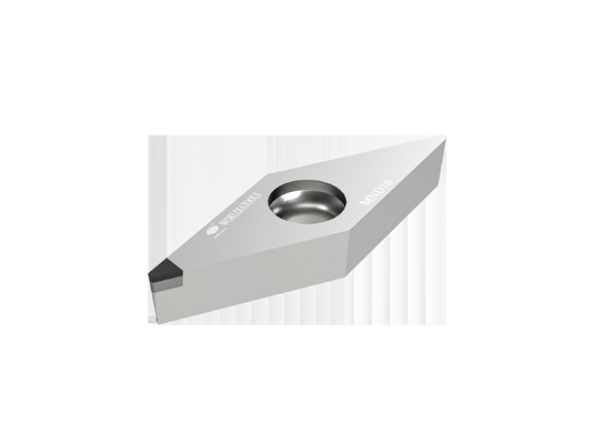VBGW160404 Insertos de corte de PCD sin recubrimiento Puntas 1N Insertos de herramienta de carburo