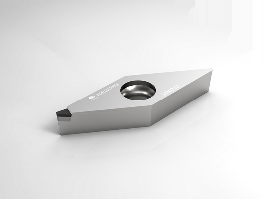 VBGT160404 Diamond Cutting Inserts PCD inserta para el aluminio