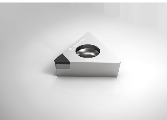El alto silicio PCD de aluminio inclinó las herramientas del torno del parte movible del carburo de los partes movibles TCGW 090202