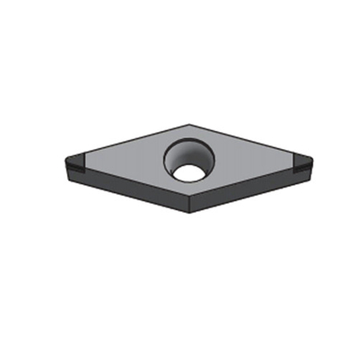 -60 tipo materiales ferrosos del grado VC de PCD Chip Breaker Inserts For Non