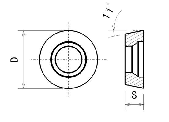 el carburo del parte movible del CNC de 0.20-2.70mm/Rev que muele RPMW 1003MO inserta para de acero templado