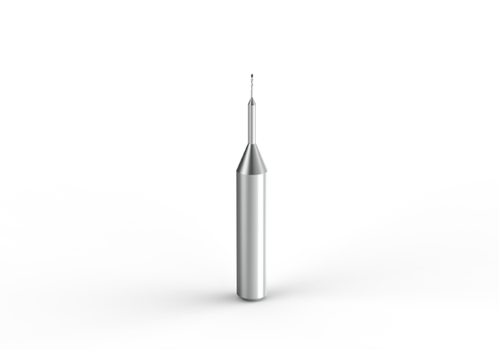 Micro broca de cerámica compuesta de Pcd que perfora dureza de ф0.451mm alta