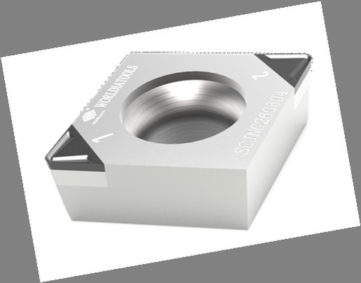Altos partes movibles de torneado de la resistencia de desgaste CCGW Pcd para el aluminio