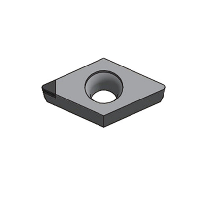 Parte movible de DCGW PCD CVDD con las herramientas de corte del microprocesador-triturador para trabajar a máquina las aleaciones de aluminio