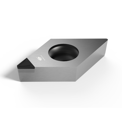 Parte movible de DCGW PCD CVDD con las herramientas de corte del microprocesador-triturador para trabajar a máquina las aleaciones de aluminio