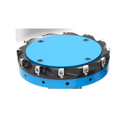PCD ISO corte de fresado de cara FMP080SA27-BE12-12 con 12 bordes de corte herramienta para la máquina de manera eficiente superficies planas