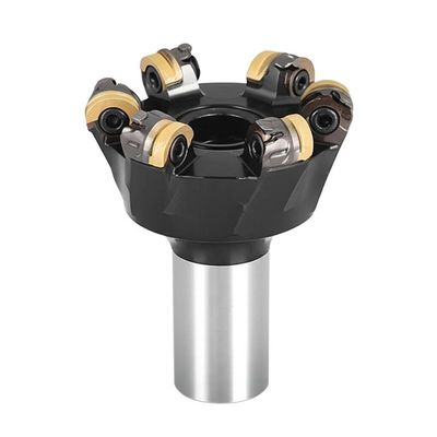 6 bordes de corte cortadores de fresado de cara PCD para la eliminación de material precisa y rápida