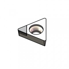 Tipo no ferroso eficacia alta Diamond Turning Insert del TC del parte movible del CVD que trabaja a máquina